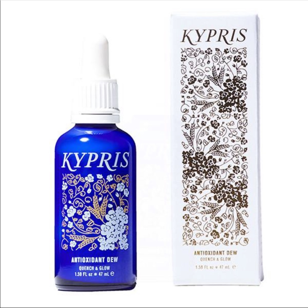 kypris antioxidant dew quench & glow serum